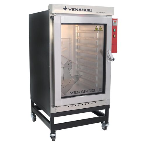Forno Turbo Digitop a Gás Venâncio com 10 Esteiras Monofásico 220v