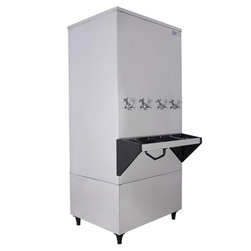 Bebedouro Industrial Knox 200 Litros com 4 Torneiras 220v em Aço Inox