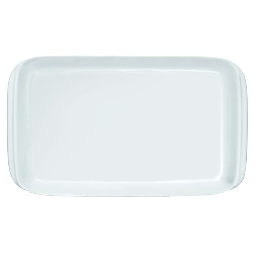 Travessa Rasa Itaipu Germer de Porcelana 21,5x38 cm