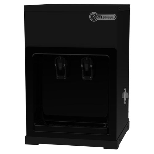 Bebedouro Industrial Knox 10 Litros com 2 Torneiras 220v em Aço Inox Black