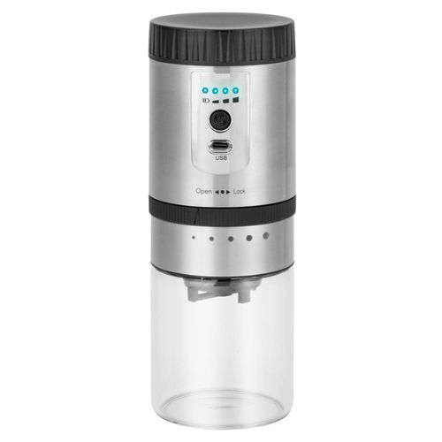 Moedor de Café Elétrico Recarregável em Aço Inox Uny Home