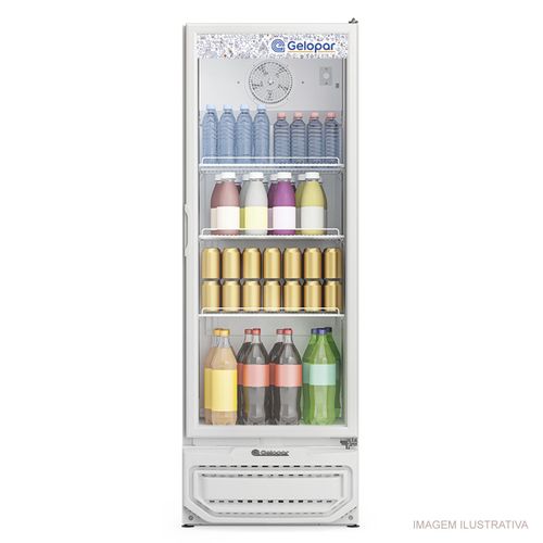 Refrigerador Expositor Vertical 410 Litros Branco GPTU-40 BR 220v
