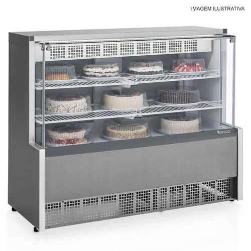 Balcão Vitrine Refrigerada Dupla Função GPEA-140R TI Gelopar 127v