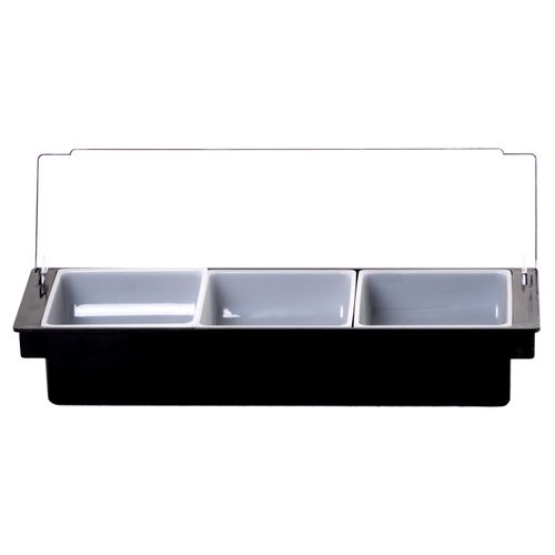 Porta Condimentos Barpro com 3 Divisórias