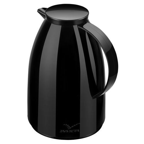 Bule Térmico Viena Preto 750 ml Invicta