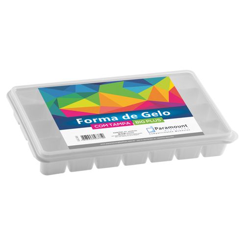 Forma de Gelo Big Plus com Tampa 30x18 cm Paramount