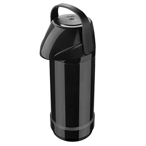 Garrafa Térmica GLT de Pressão Preta 1 Litro Invicta