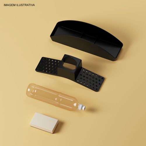 Organizador de Pia Basic Coza Preto