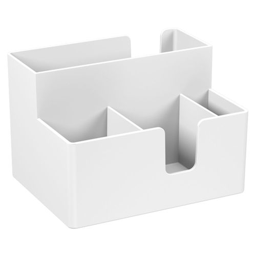 Porta Guardanapo e Sachês Casual Coza Branco
