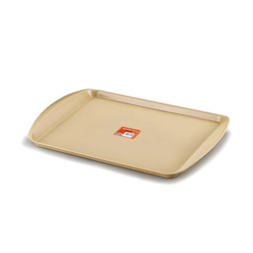 Bandeja Fast Food Snacks 34,7x23,5 cm Bege Pleion