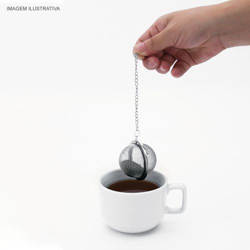Infusor para Chá em Aço Inox Hauskraft