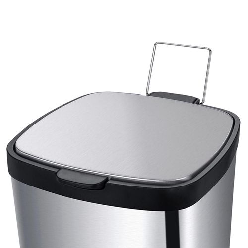 Lixeira Frame Brinox com Pedal 6 Litros em Aço Inox