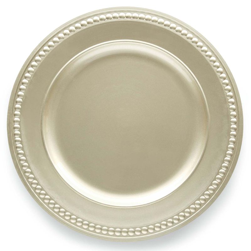 Sousplat_Galles_Dots_Champagne_33_cm_Copa_211690