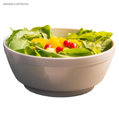 Saladeira Redonda Luna OU 3,5 Litros Branca