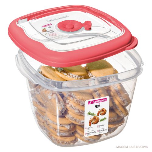 Pote Quadrado Alto Sanremo 1,6 Litros
