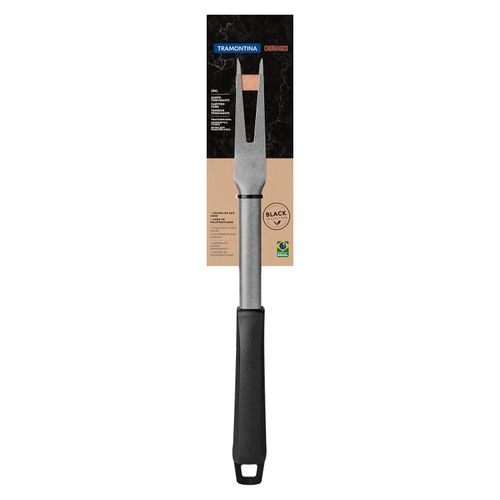 Garfo Trinchante Black Tramontina em Aço Inox
