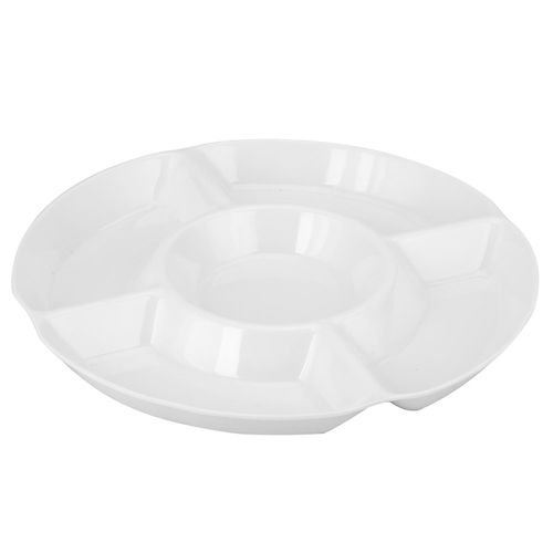 Petisqueira com 5 Divisões 30 cm Melamina Uny Home