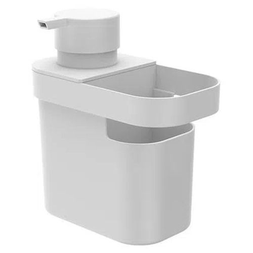Dispenser Para Detergente e Organizador De Pia Trium OU 650 ml Branco