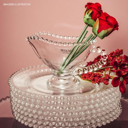 Molheira Pearl Clear 140 ml em Cristal Ecológico Wolff
