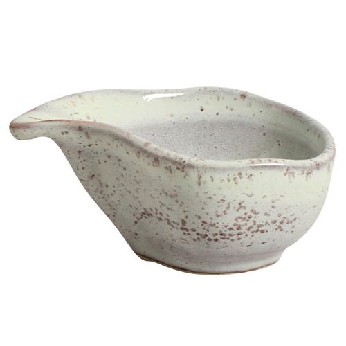 Molheira Oval Orgânica Pistache 40 ml Porto Brasil 8x6 cm