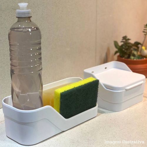 Organizador de Pia Compacto Trium OU Branco