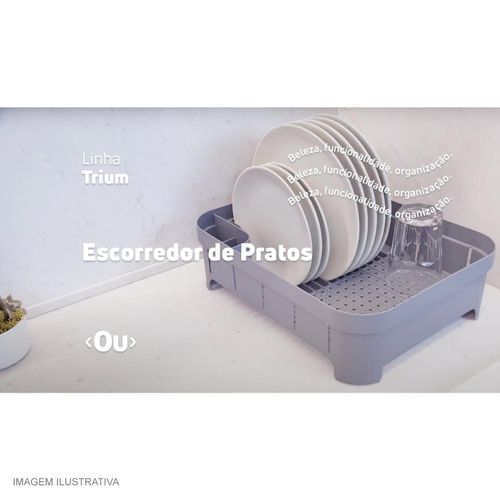 Escorredor de Loucas Trium OU Chumbo