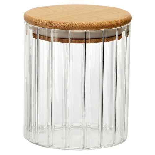Porta Mantimento de Vidro Borossilicato 500 ml com Tampa Bambu Dynasty