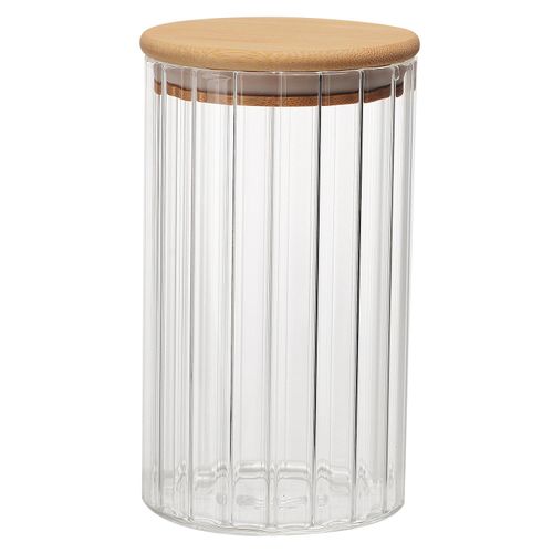 Porta Mantimento de Vidro Borossilicato 750 ml com Tampa Bambu Dynasty