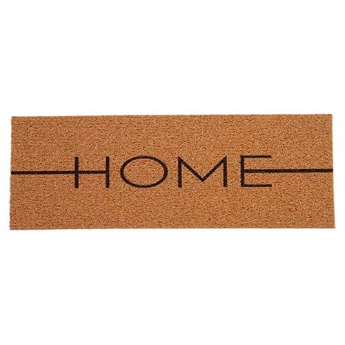 Tapete Capacho Vinil Terral Home Kapazi 40x75 cm Bege