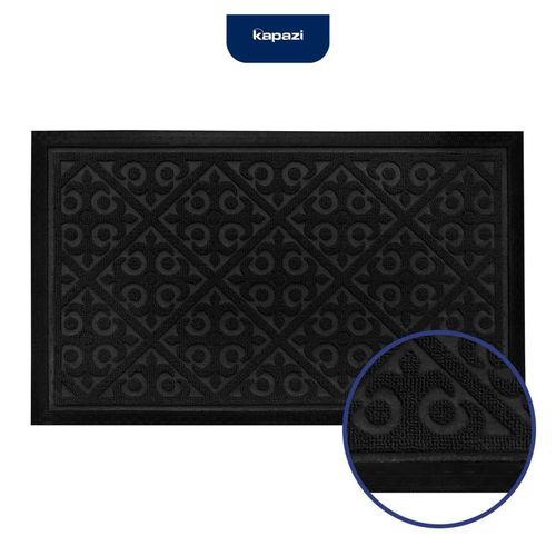 Tapete Waterkap Kapazi 40x75 cm Preto