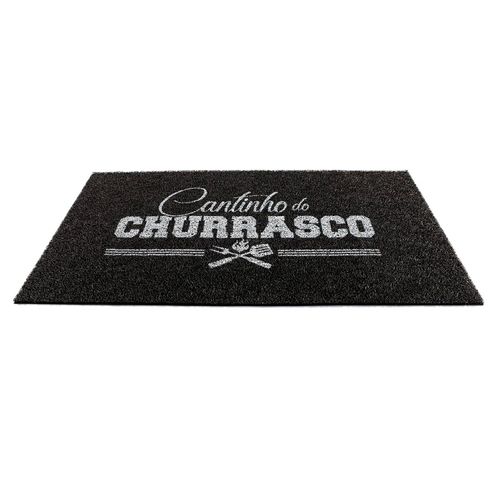 Tapete Capacho Vinil para Churrasqueira Kapazi 40x75 cm