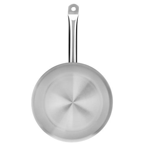 Frigideira Rasa Profissional Tramontina em Aço Inox com Fundo Triplo 30 cm 2,9 Litros