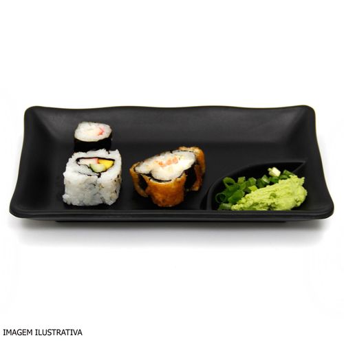Sashimi com Porta Shoyu Gourmet Mix 19x12 cm