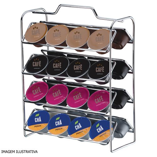 Organizador para 32 Cápsulas de Café Compatível com Dolce Gusto Future