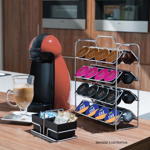 Organizador para 32 Cápsulas de Café Compatível com Dolce Gusto Future