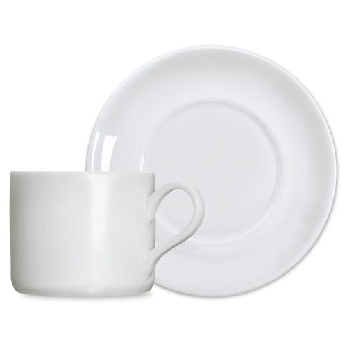 Xícara de Chá Brasília Germer com Pires de Porcelana 170 ml