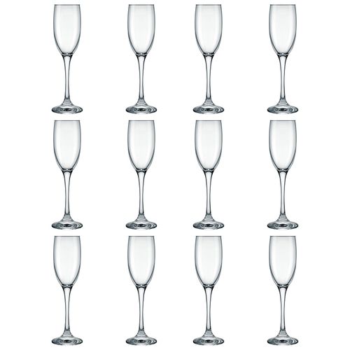 Taça Champanhe Barone Nadir 190 ml com 12 Peças