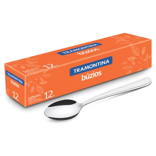 Colher de Sobremesa Búzios Tramontina em Aço Inox