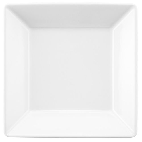 Prato Fundo Quartier White Quadrado Oxford 21x21 cm
