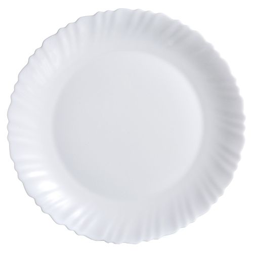 Prato Raso Feston Luminarc 27 cm Branco