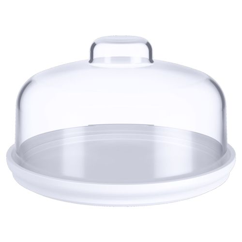 Porta Queijo Mina Coza 14,5 cm Branco