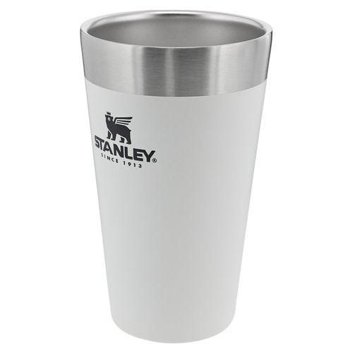 Copo Térmico de Cerveja Stanley 473 ml Polar Branco