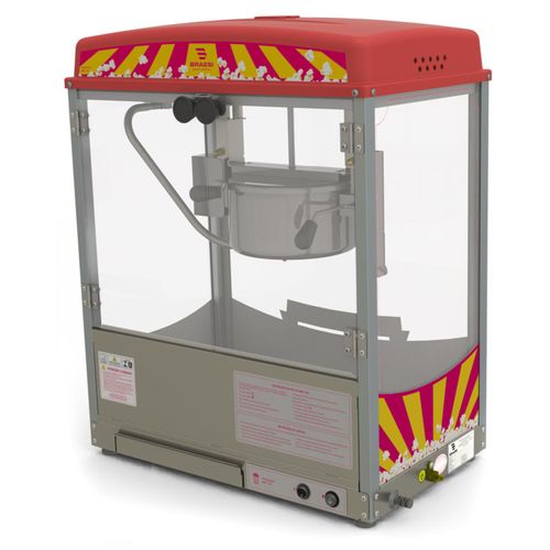 Máquina Pipoqueira Braesi em Aço Inox 220v
