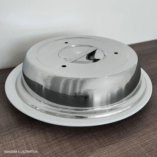 Cloche Savoy Brinox em Aço Inox 27 cm