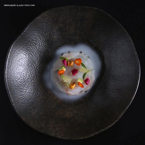Prato Fundo Orgânico Onyx  Porto Brasil 21,2 cm