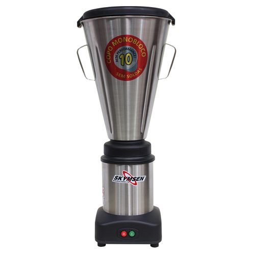 Liquidificador Comercial Baixa Rotação 8 Litros Skymsen em Aço Inox Bivolt