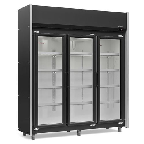 Refrigerador Expositor Vertical GEAS-3P PR Gelopar 1200 Litros 220v