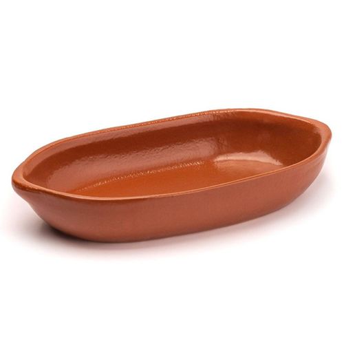 Travessa Refratária Oval 25x13 cm Bella Refratários