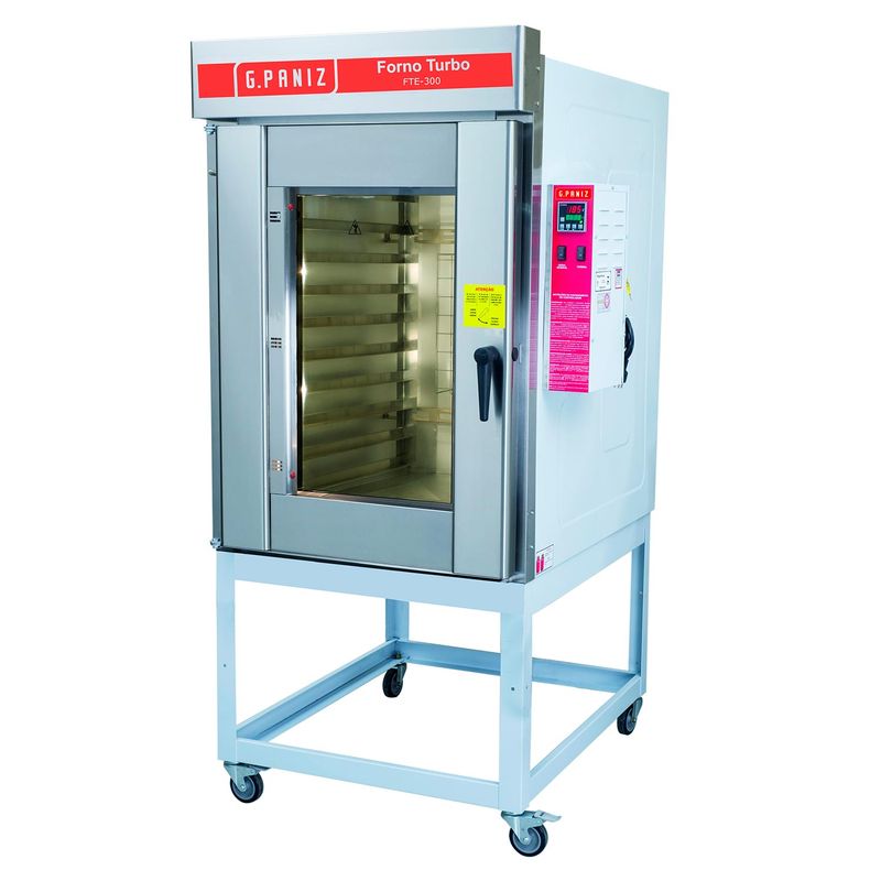Forno_Turbo_Eltrico_FTE300_GPaniz_380v_com_10_Esteiras_Trifsico_1045931