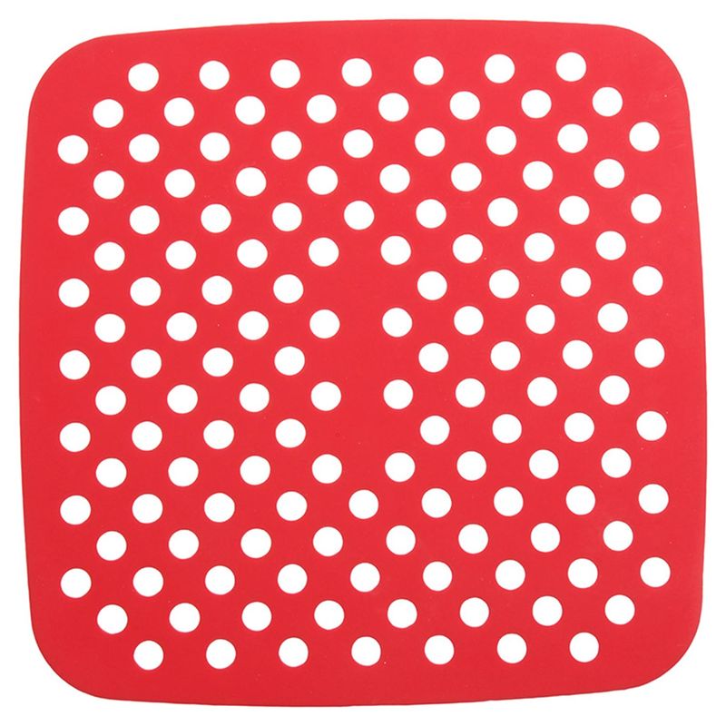 Forro_para_Airfryer_Hauskraft_em_Silicone_Quadrado_19_cm_Vermelho_1045321